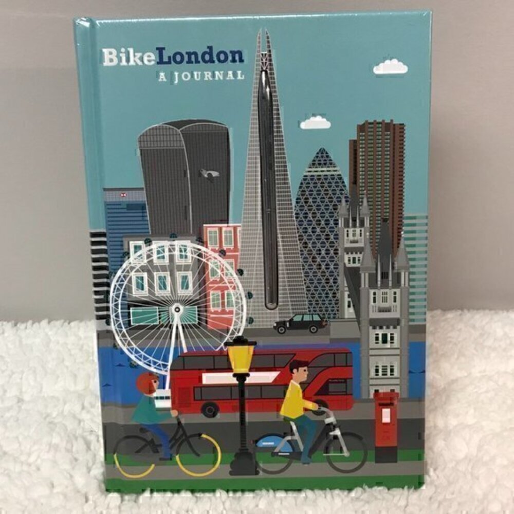Bike London Lined Page with Embedded Pen